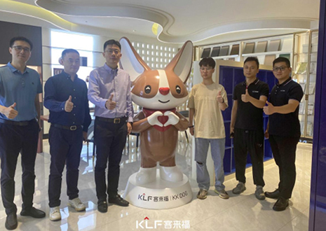 熱烈歡迎中國建博會領導一行蒞臨客來福智能科技股份有限公司參觀指導！