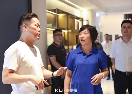 熱烈歡迎南昌市新建區(qū)政協(xié)領(lǐng)導(dǎo)一行蒞臨客來(lái)福參觀指導(dǎo)！