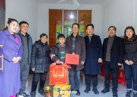 慰問寄深情 歲寒暖人心丨客來福赴壽縣保義鎮(zhèn)開展新春慰問活動